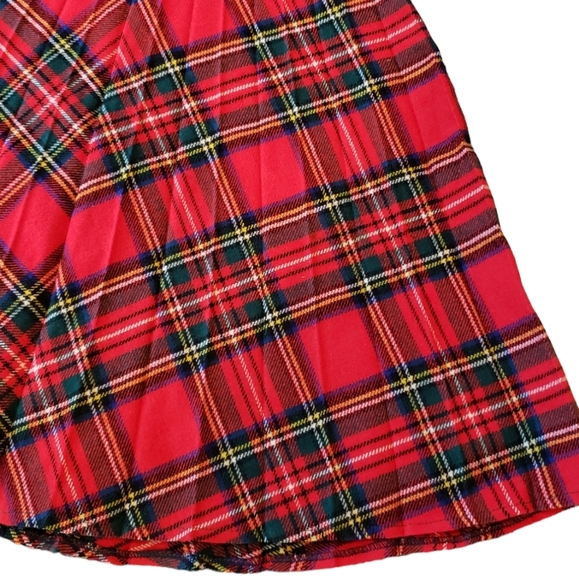 Vtg Laird Portch of Scotland Plaid Wool Skirt - Picture 4 of 5